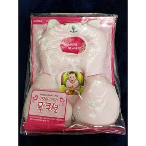 Infant Neck Cushion Baby Bear Pink By Carex